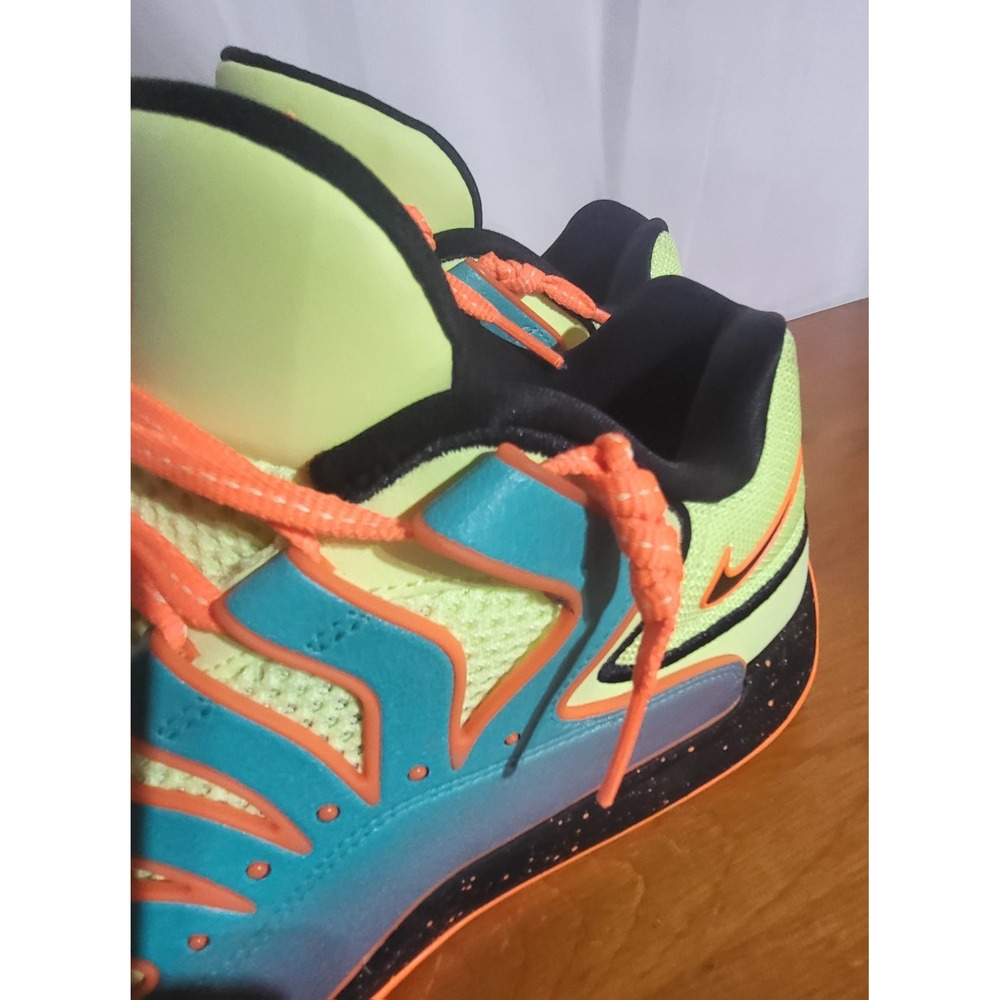 Nike KD 18 Clear Jade Liquid Lime Mens Size 10 Basketball Shoes Kevin Durant - Picture 13 of 16